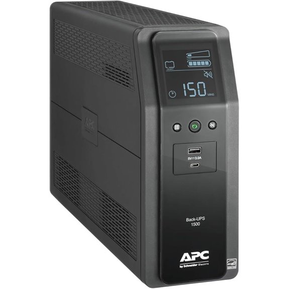 APC 1500VA UPS Battery Backup & Surge Protector