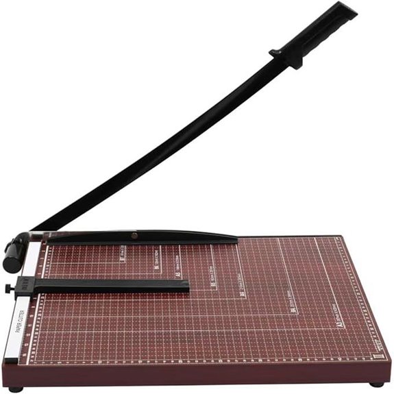 Guillotine Paper Cutter 18 Inch with Safety Lock