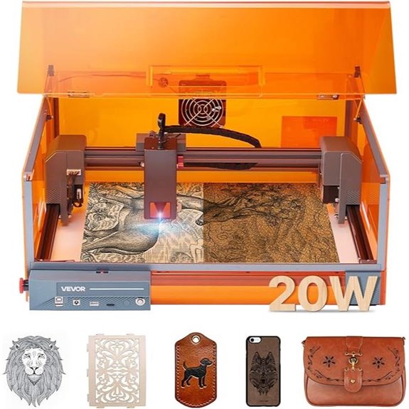 VEVOR 20W Laser Engraver and Cutter Machine