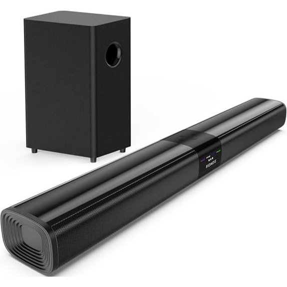 Saiyin 24 100W Sound Bar with Subwoofer and Bluetooth