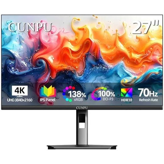 27-Inch 4K IPS Monitor with HDR and Adaptive Sync