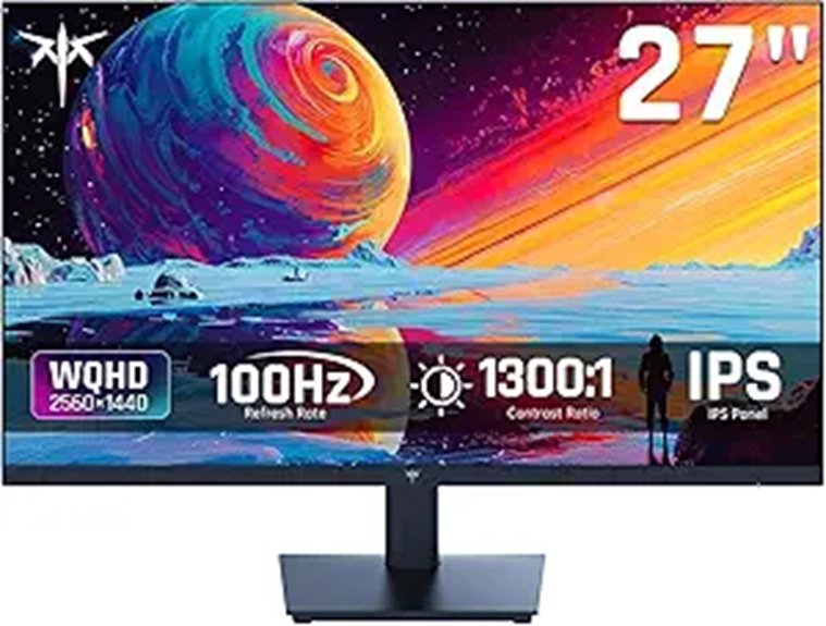 KTC 27 QHD IPS Monitor with FreeSync and GSync