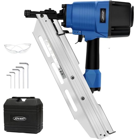 Pneumatic Framing Nailer for 30-34 Degree Nails