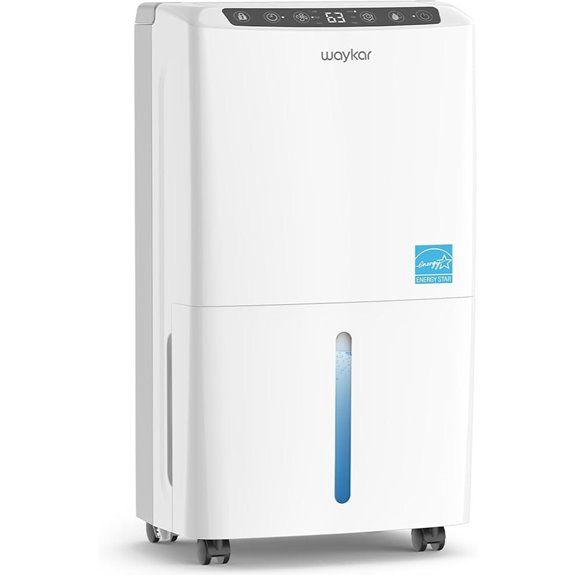 Waykar 34 Pint Energy Star Dehumidifier for Home