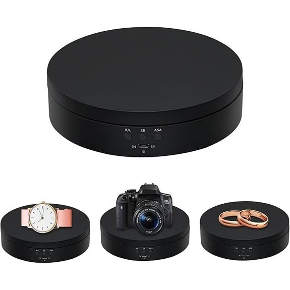 Mcbazel 360° Rotating Display Stand for Photography