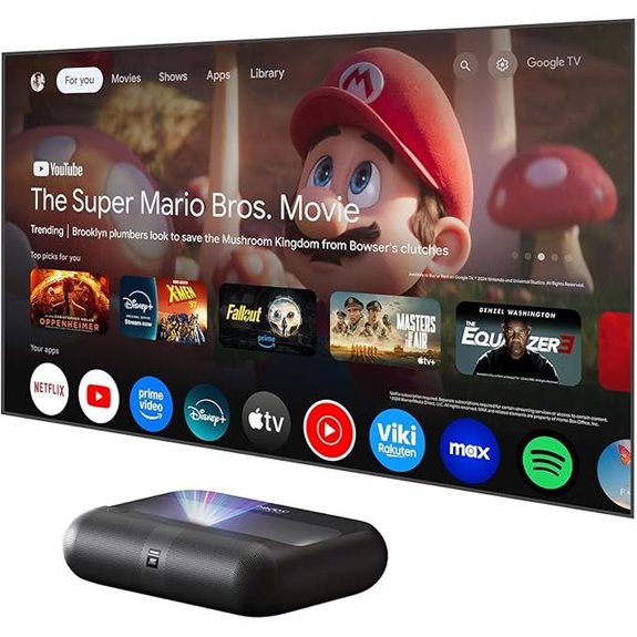 Yaber K300s 4K Laser Projector with JBL Speakers