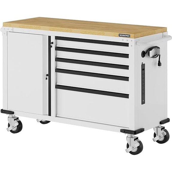 WORKPRO 52 5-Drawer Rolling Tool Chest