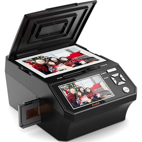 Digital Film & Photo Scanner with 5 LCD Screen