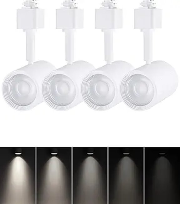LEONLITE 8.5W Dimmable H Track Lighting Heads (4)