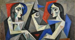 abstract geometric visual art