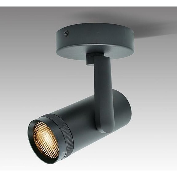 15W Dimmable Zoomable Ceiling Spotlight with Honeycomb Mesh