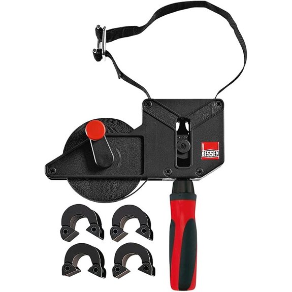 BESSEY VAS-23+2K-CB 23 ft Variable Angle Strap Clamp with 4 Clips