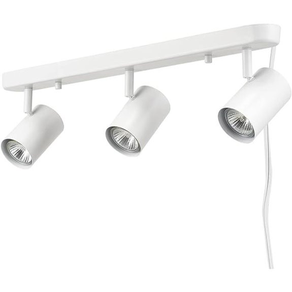 GLOBE Electric 3-Light Track Lighting with Adjustable Heads