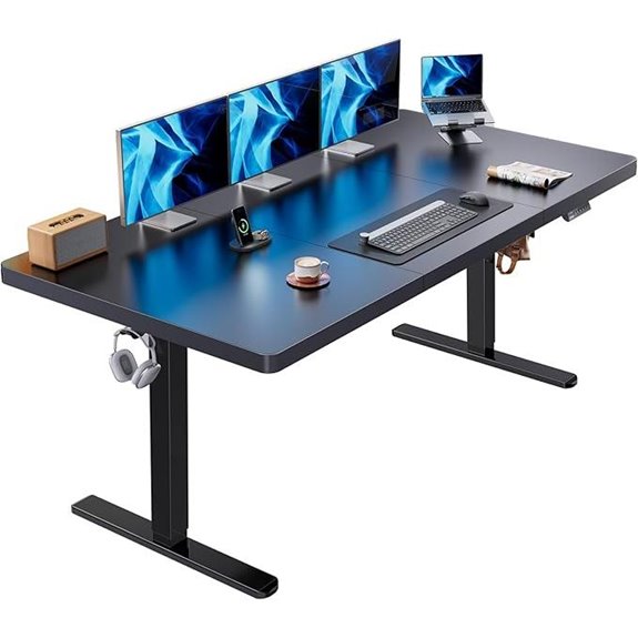 HUANUO Electric Standing Desk 71x35 Adjustable Height