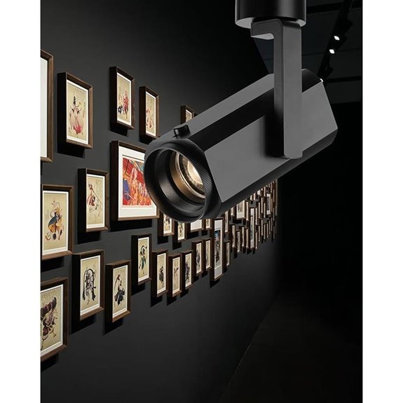 LED Track Lighting with Adjustable Beam Angle