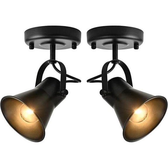 SEEBLEN Adjustable Ceiling Track Light 2-Pack