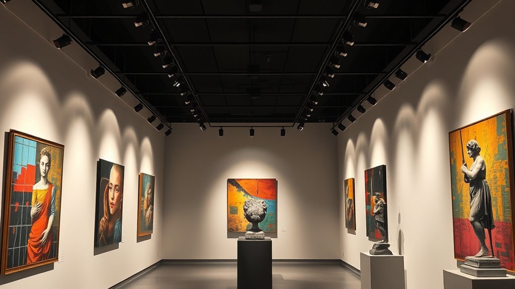 adjustable compatible gallery lighting