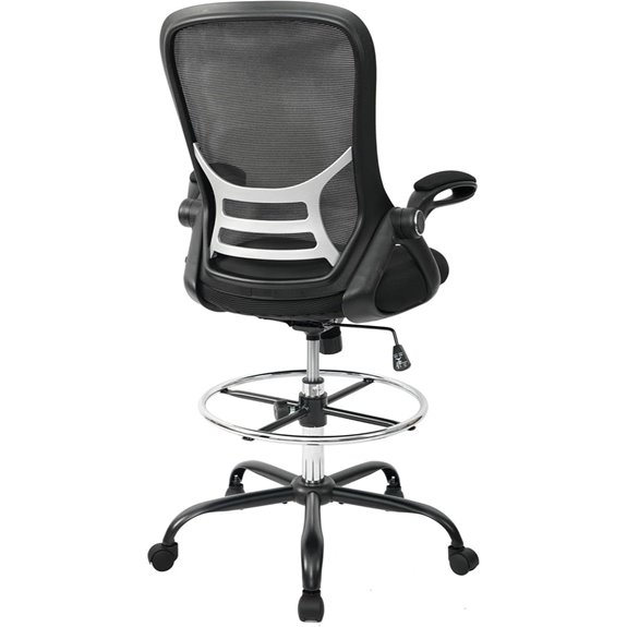 HYLONE Drafting Chair with Adjustable Footrest and Arms