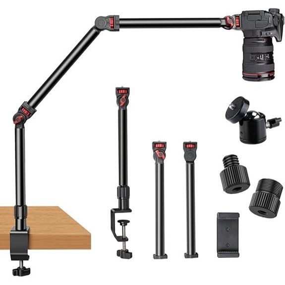 adjustable overhead camera mount