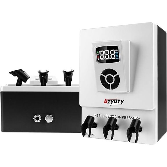 Professional Airbrush Compressor with 20 Pressure Levels