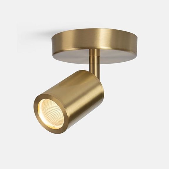 LED Ceiling Spotlight with Adjustable Rotatable Head