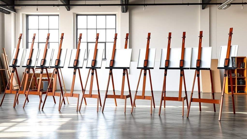 adjustable stable art easel