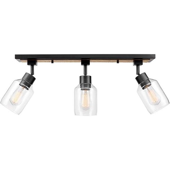GLOBE 3-Light Track Lighting with Adjustable Heads