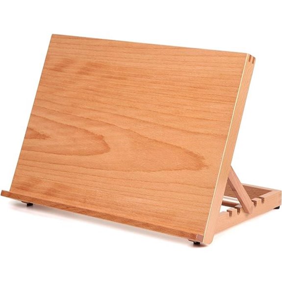Falling in Art Adjustable Wood Drafting Easel Board