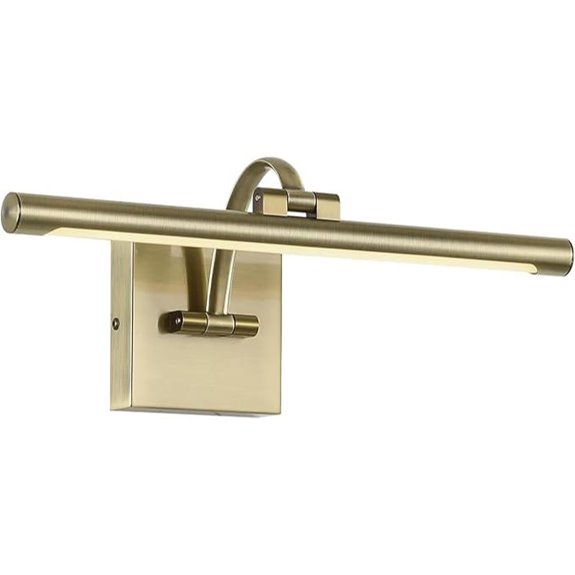 Antique Bronze Wall-Mounted Dimmable Picture Light