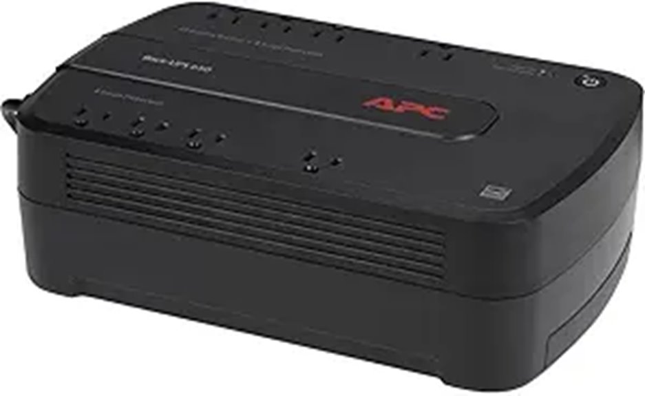 APC BE650G1 Surge Protector with Battery Backup