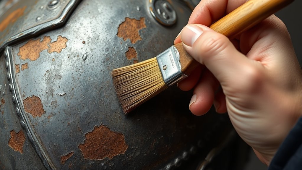 apply protective metal coatings