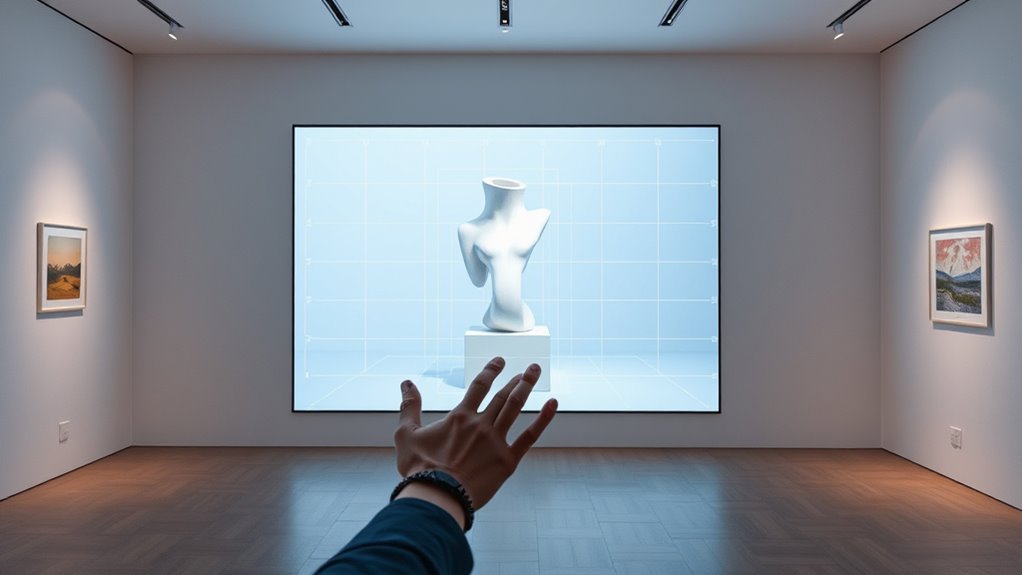 ar powered immersive art visualization