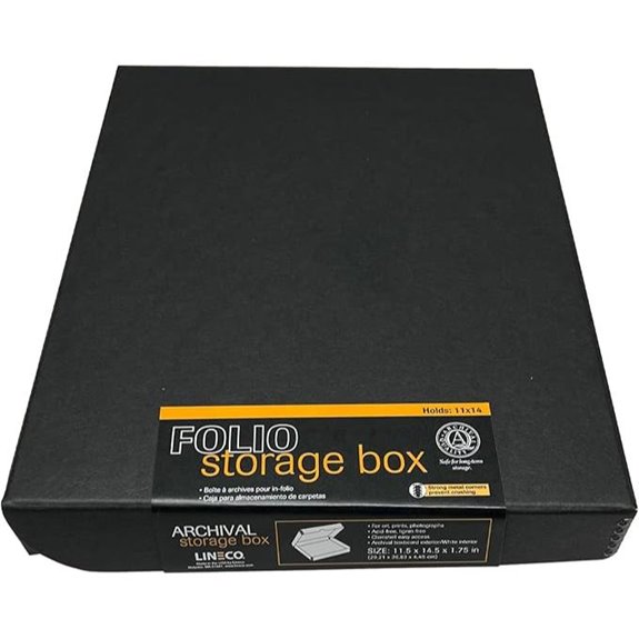 Lineco Archival Clamshell Storage Box 11x14 Inches