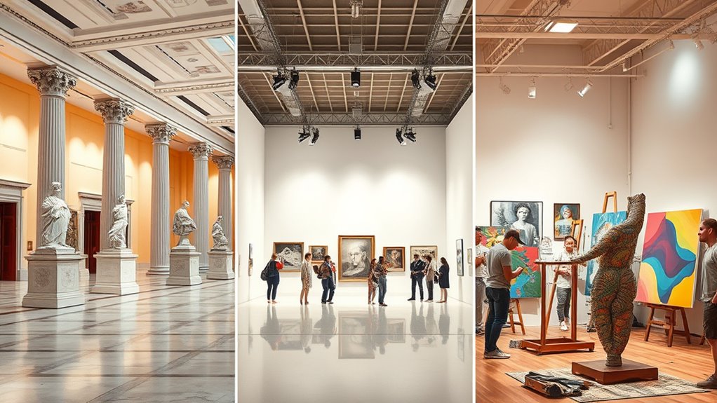 art buying environment differences