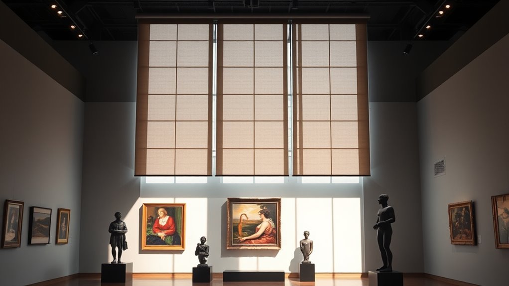 art preservation light control