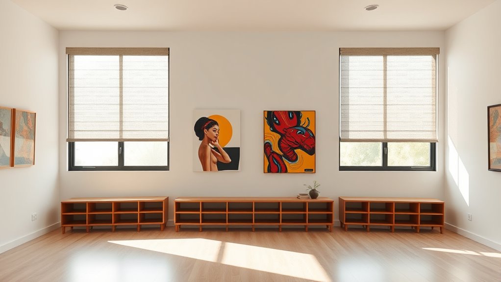 art protection and light control