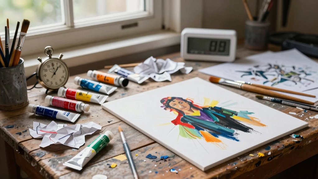 artistic time estimation