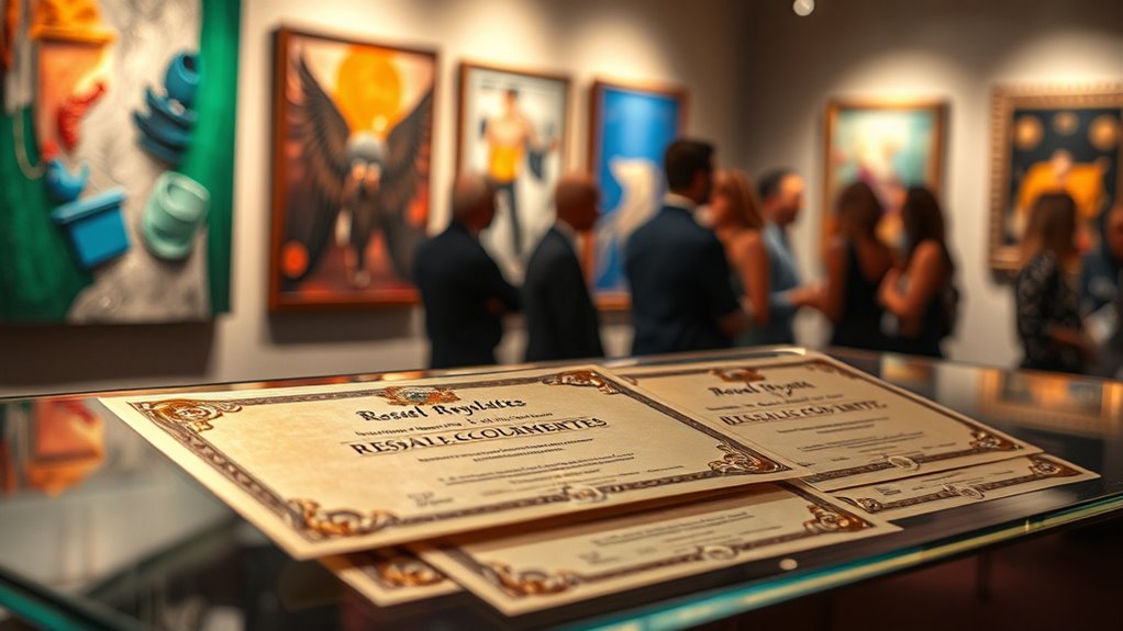 artists ongoing resale earnings