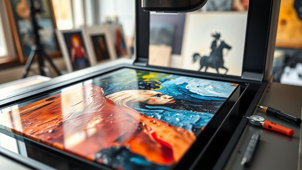 artwork scanner selection criteria