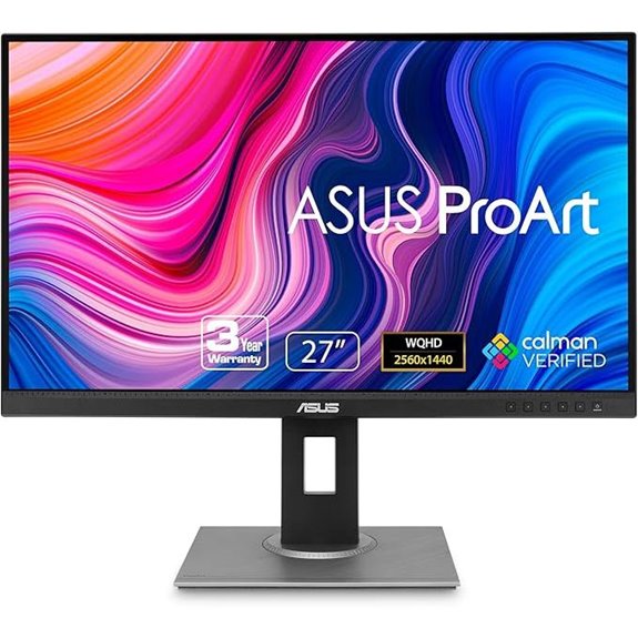 ASUS ProArt 27” WQHD Monitor with Eye Care