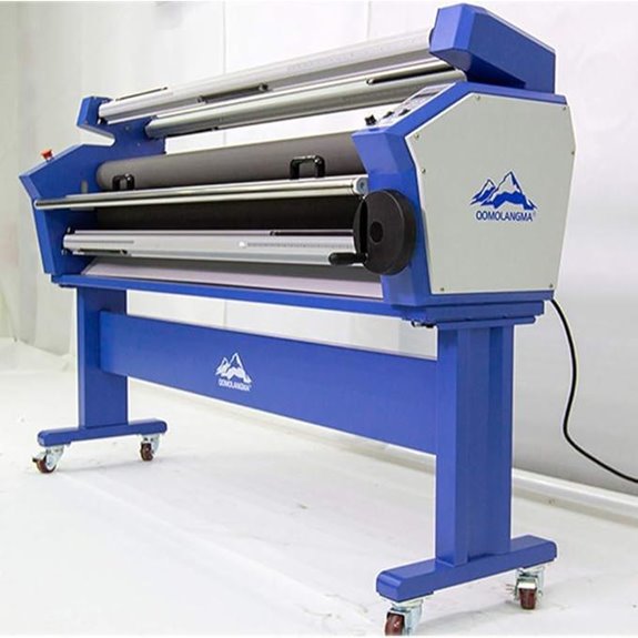 Full-automatic Large Format Cold Laminator with Stand