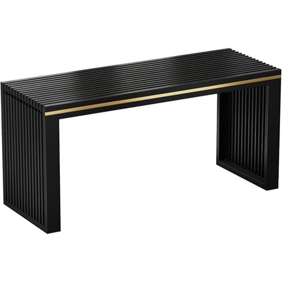 Bamboo Indoor/Outdoor Dining & Entryway Bench (35 Inch)