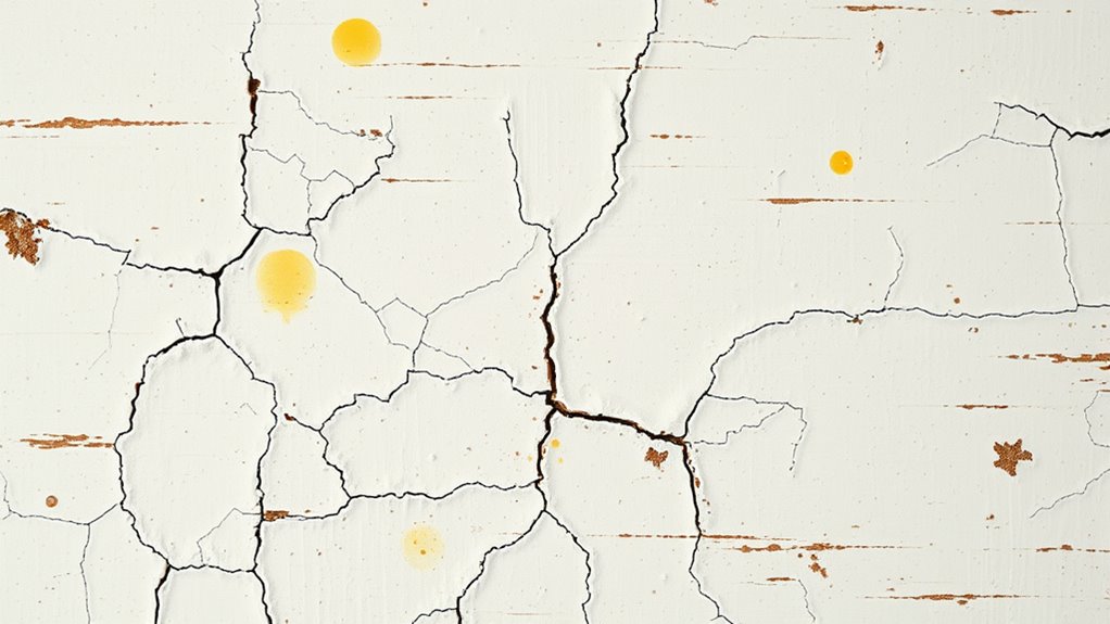 binder degradation causes color change