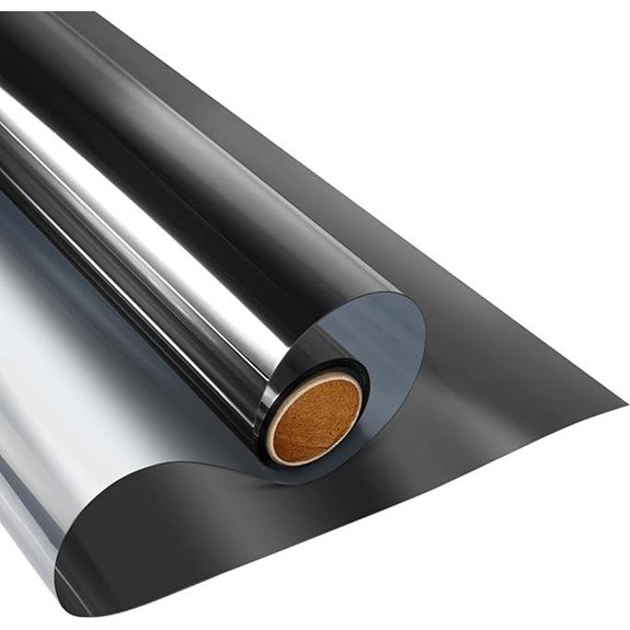 KESPEN Reflective Window Privacy Film (Black-Silver)