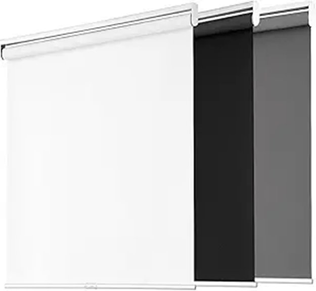 Blackout Roller Shades with UV & Insulation