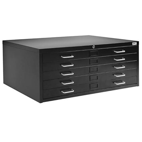 AdirOffice 5-Drawer Flat File Cabinet for Blueprints