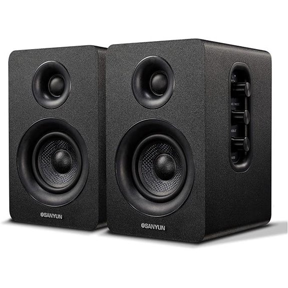 Sanyun SW208 Bluetooth Bookshelf Speakers (Pair)