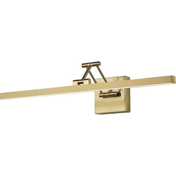 LED Brass Dimmable Gallery Picture Light 23.6 Inch