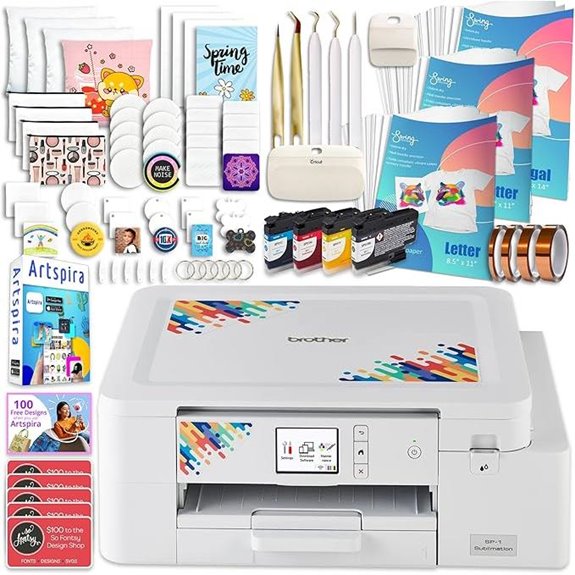 Brother SP-1 Sublimation Printer Deluxe Bundle