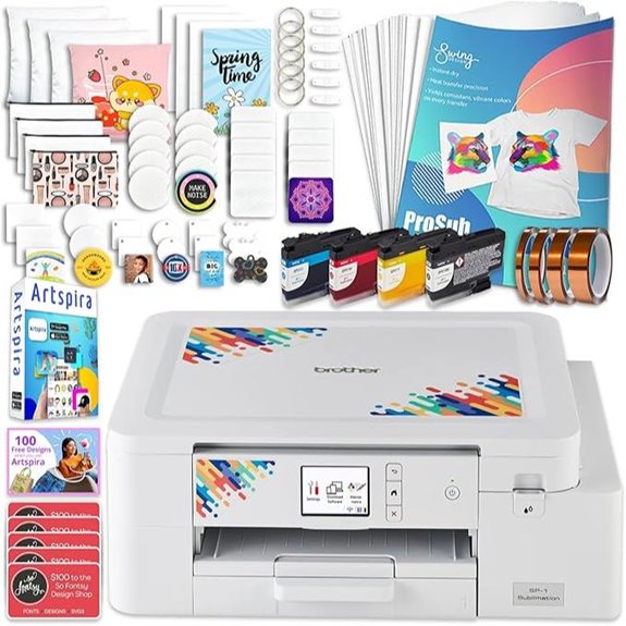 Brother SP-1 Sublimation Printer Starter Bundle